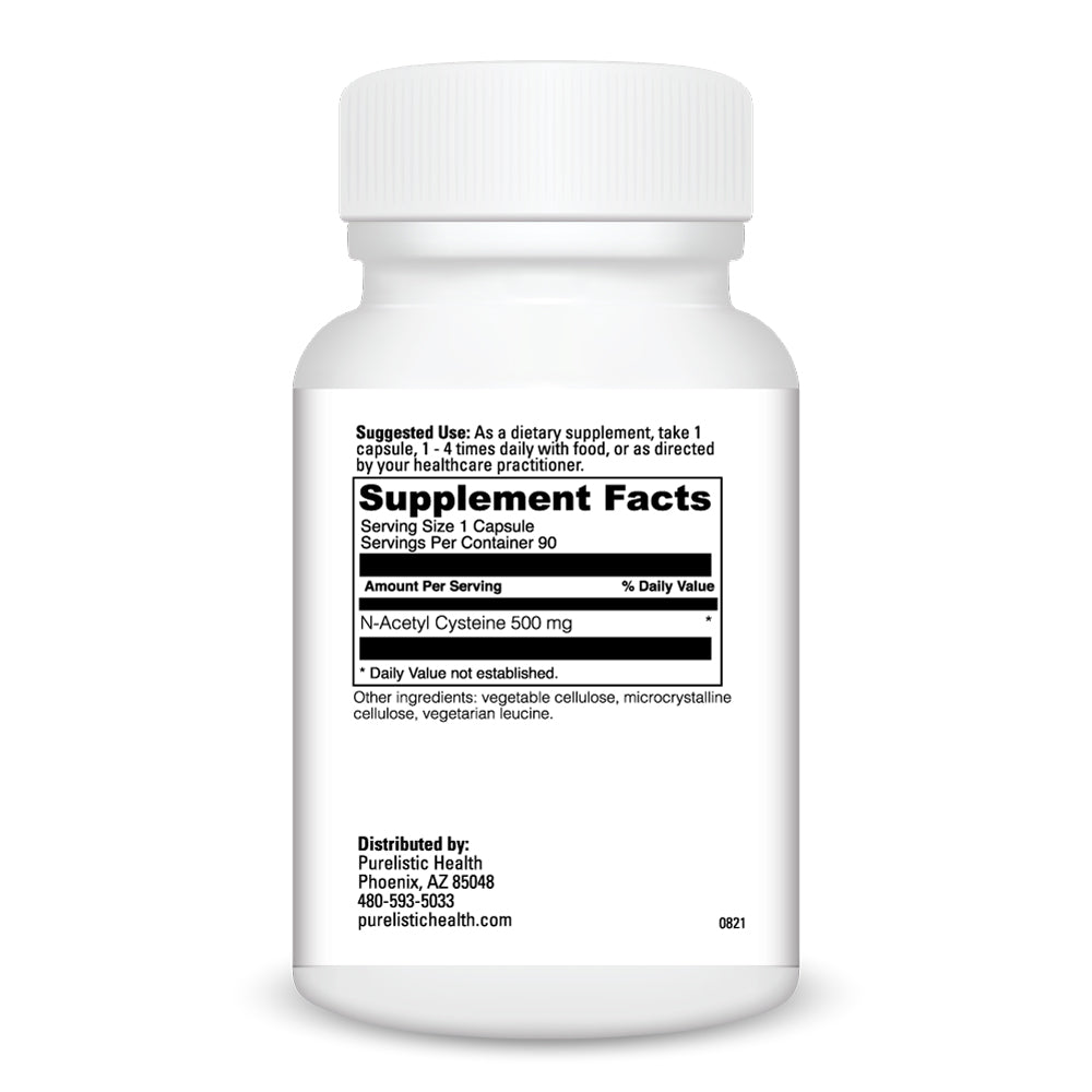 Immune System Support and Glutathione Production - N-ACETYL CYSTEINE (NAC )