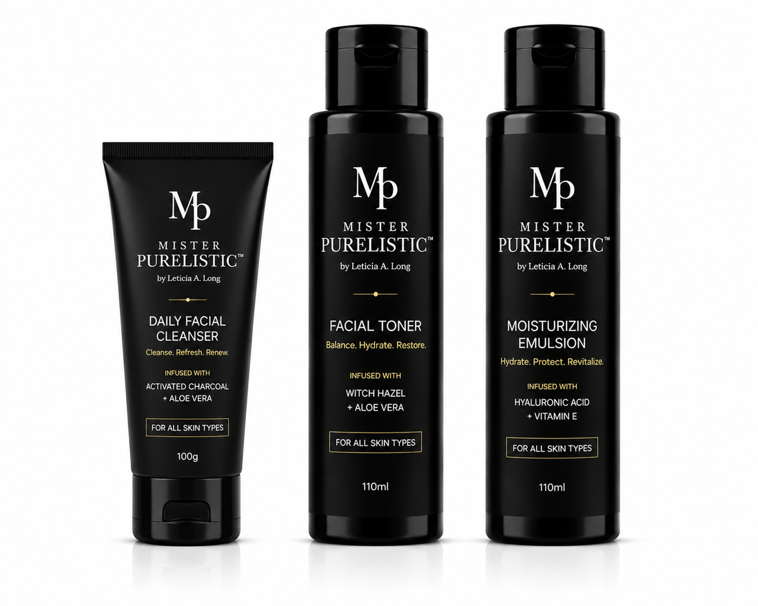 MEN'S SKINCARE - MISTER PURELISTIC SKINCARE BUNDLE