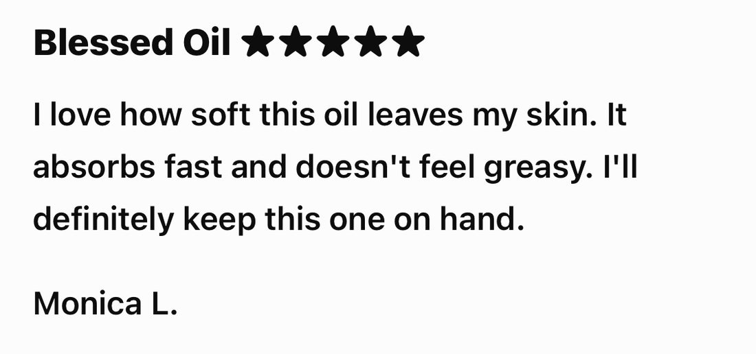 Blessed Oil