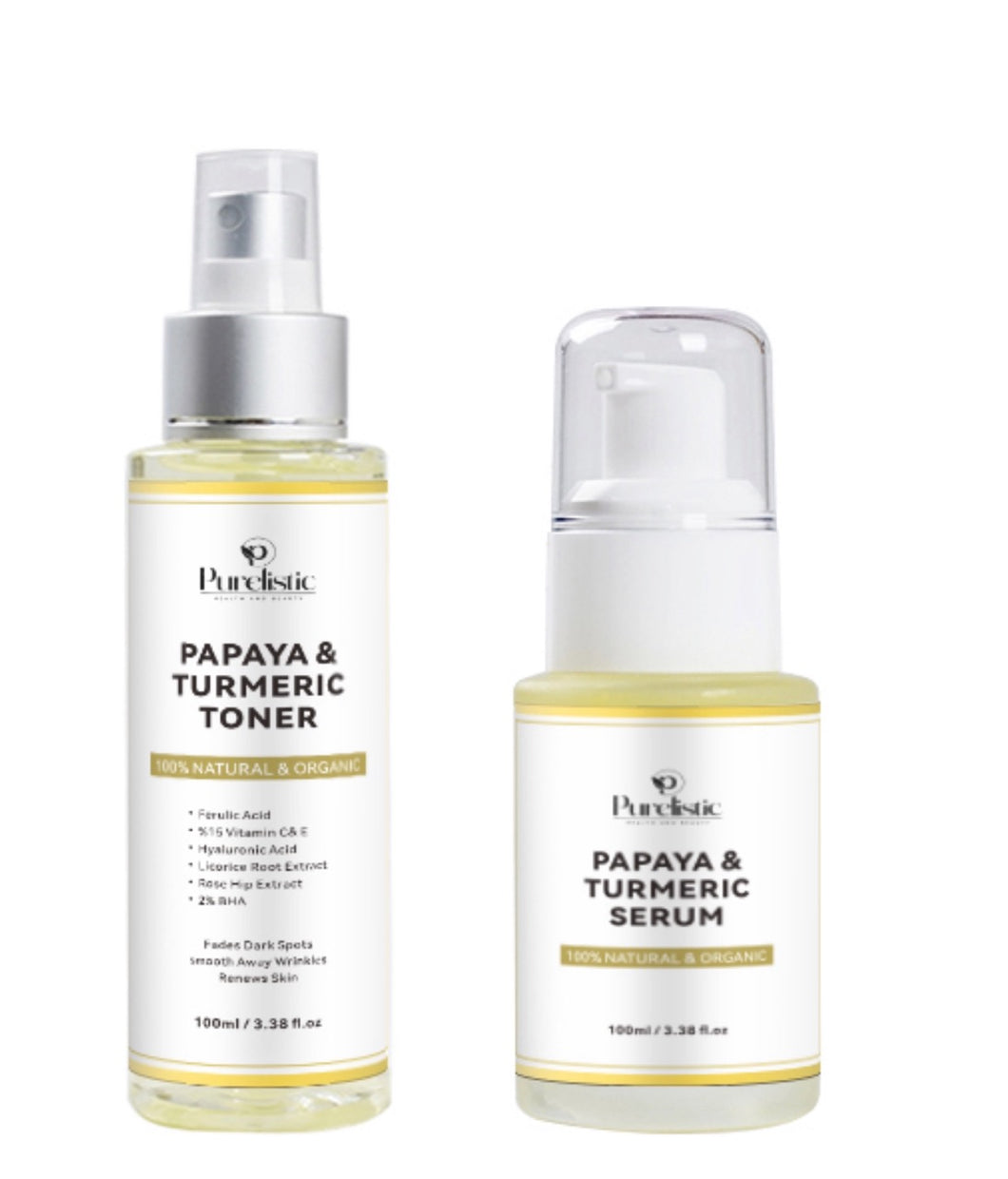 Papaya and Turmeric Duo