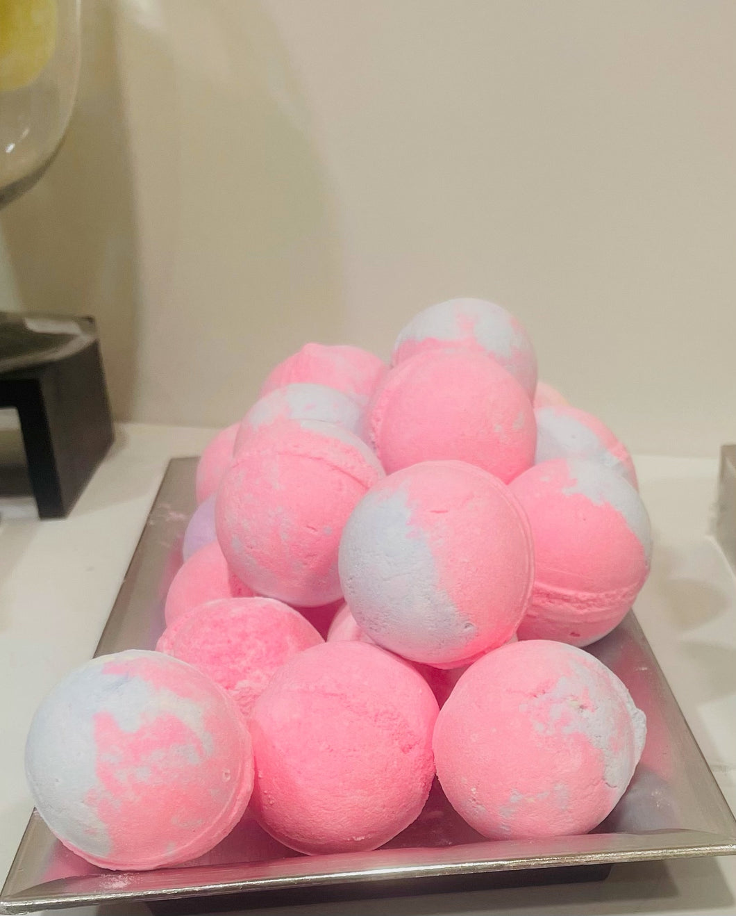 Cotton Candy Bath Bombs